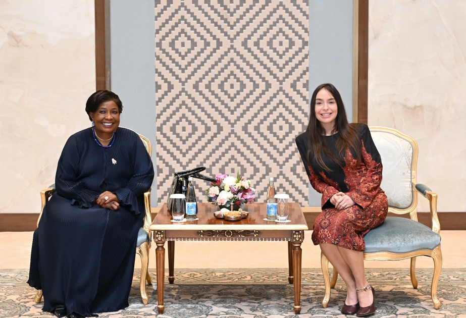 Heydar Aliyev Foundation VP Leyla Aliyeva meets with First Lady of Zimbabwe in Samarkand