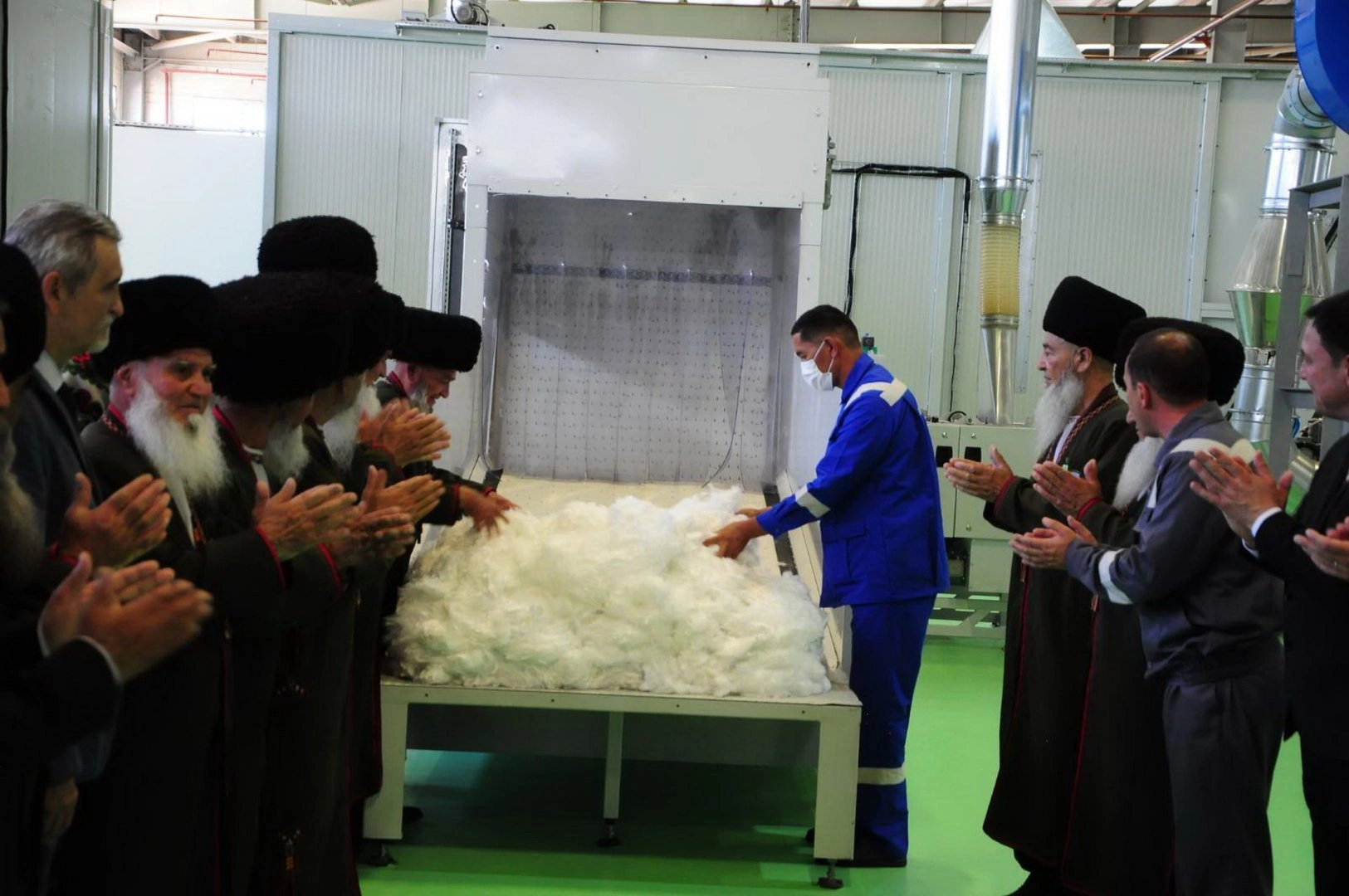 Turkmenistan opens textile waste recycling facility in its Dashoguz region
