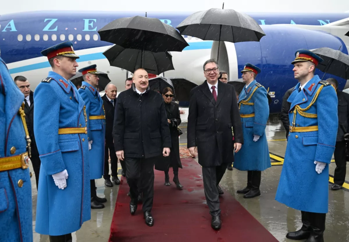 Azerbaijani President Ilham Aliyev on official visit to Serbia LIVE UPDATES