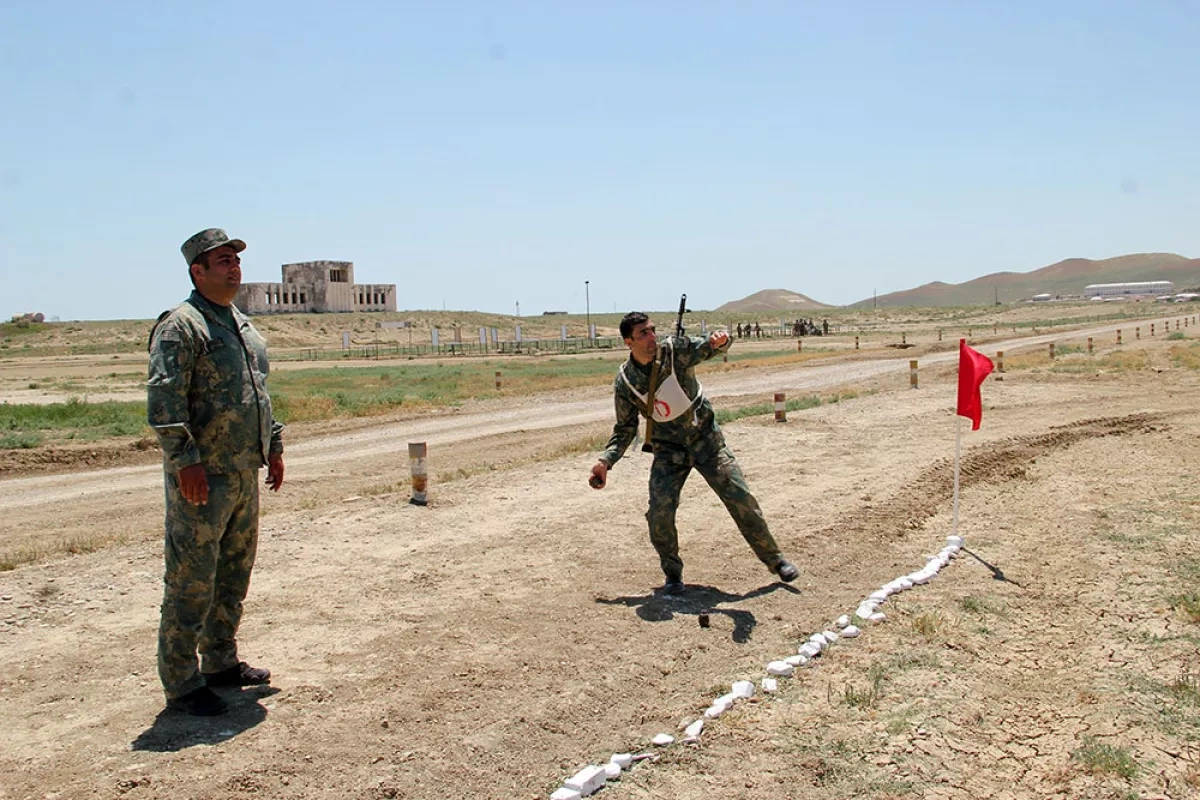 Azerbaijan army holds paramilitary cross championship to test combat readiness PHOTO