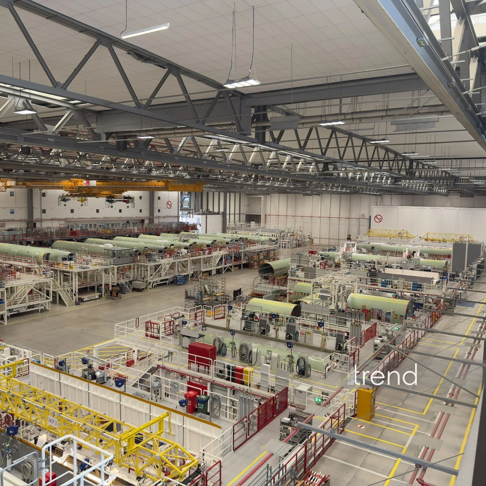 Azerbaijani journalists visit Airbus production facilities in Hamburg (PHOTO)