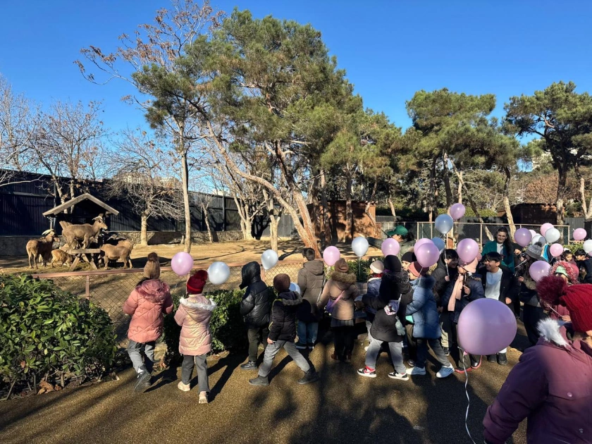 Holiday event for children organized at Baku Zoological Park on Leyla Aliyeva's initiative (PHOTO)