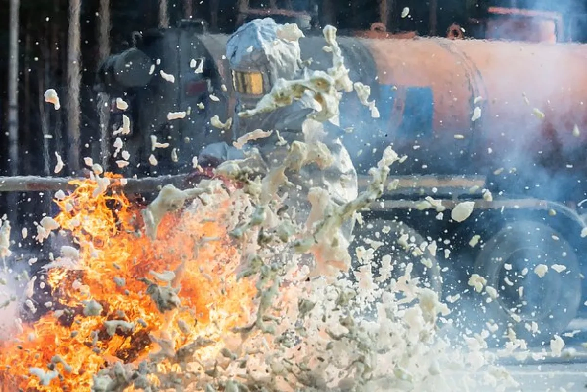 Ukrainian attack on Russian region sparks fire in settlement with oil terminal