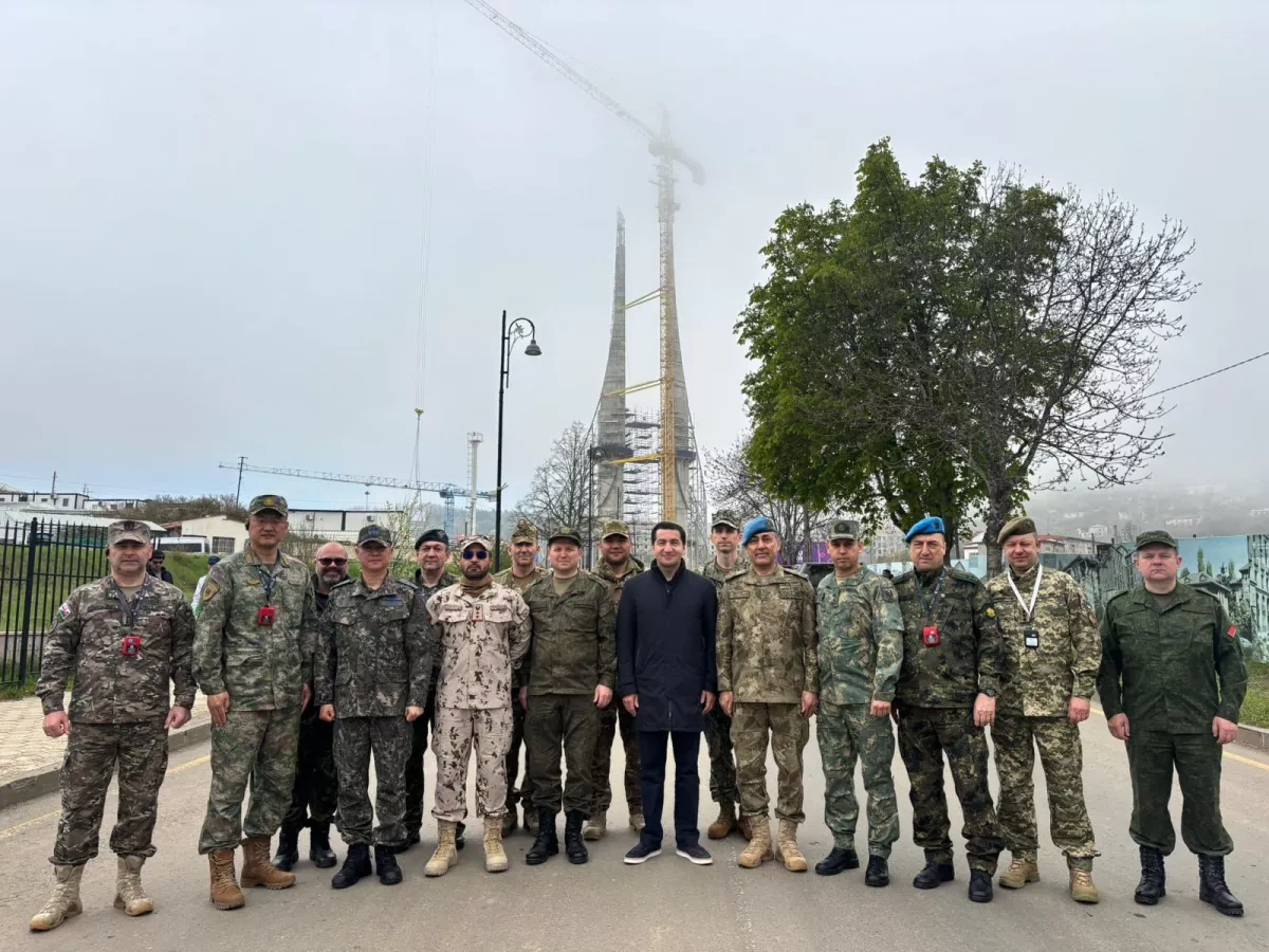 Azerbaijani presidential aide shares footage from Shusha diplomatic tour  Religious sites in focus / VIDEO