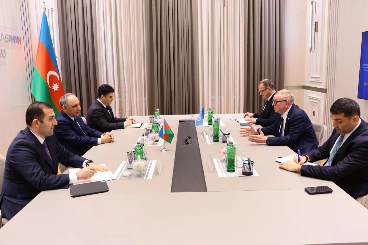Azerbaijan prosecutor general meets acting UN counterterrorism head in Baku (PHOTO)