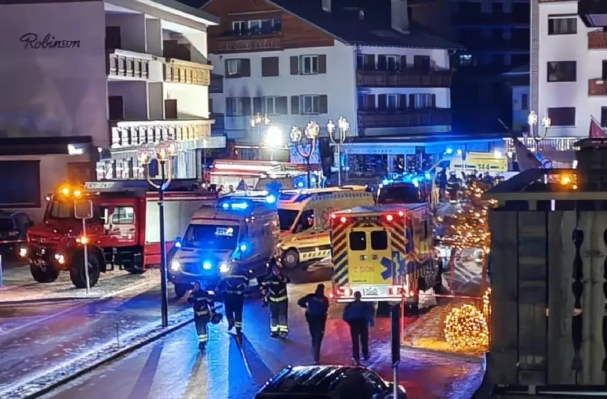 Explosion at Swiss ski resort bar kills dozens on New Year’s Eve