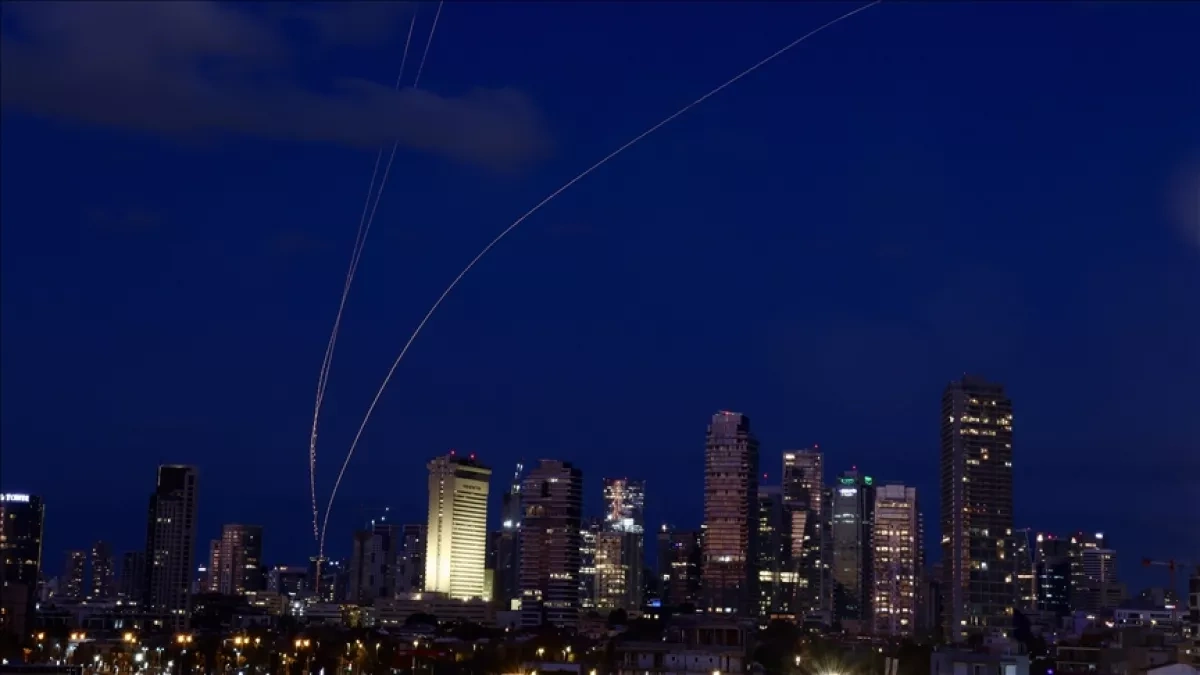 Israel starts intercepting Iranian missiles