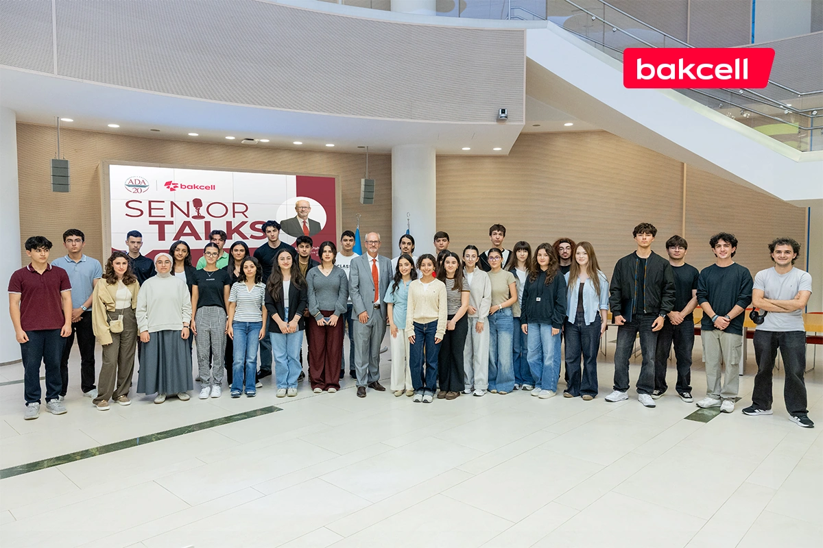 Bakcell CEO meets with ADA University students (PHOTO)