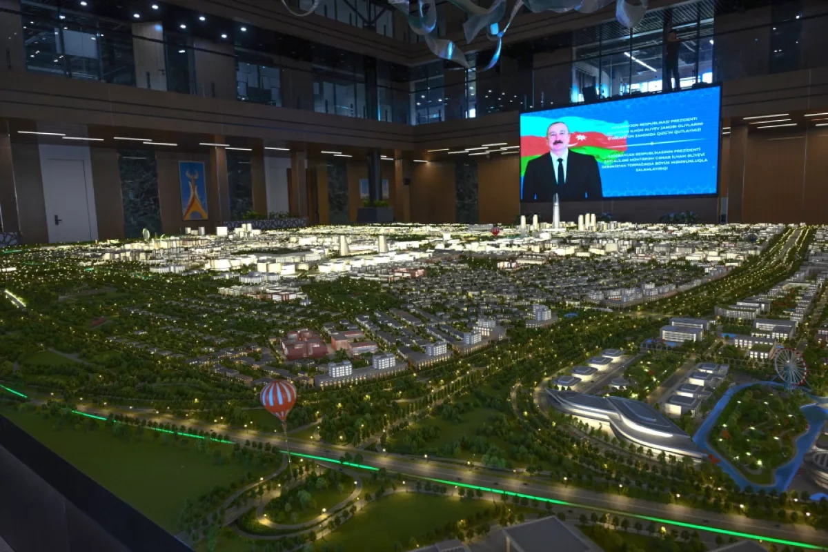 President Aliyev reviews progress of Uzbekistan’s New Tashkent megaproject PHOTO