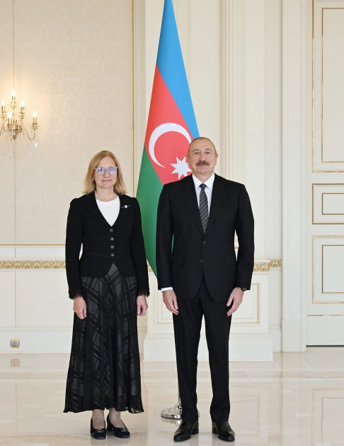 President Ilham Aliyev receives Estonia's newly appointed ambassador to Azerbaijan (PHOTO)