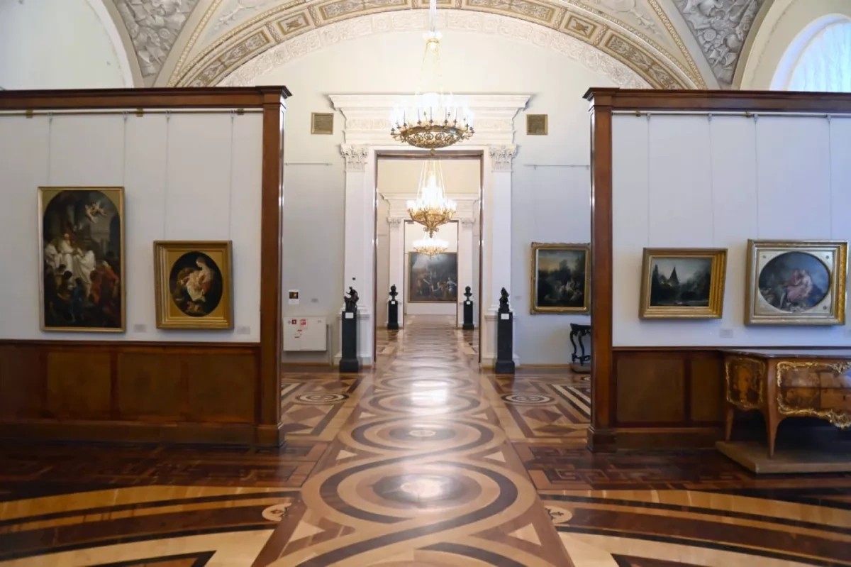CIS leaders visit Hermitage Museum during summit in St Petersburg PHOTO