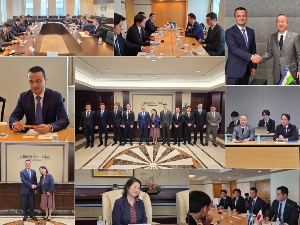 Uzbekistan, Japan hold talks in Tokyo to boost economic ties PHOTO