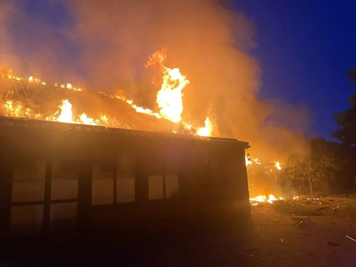 Five injured, including three children, in Russian strike on Ukraine's Konotop PHOTO