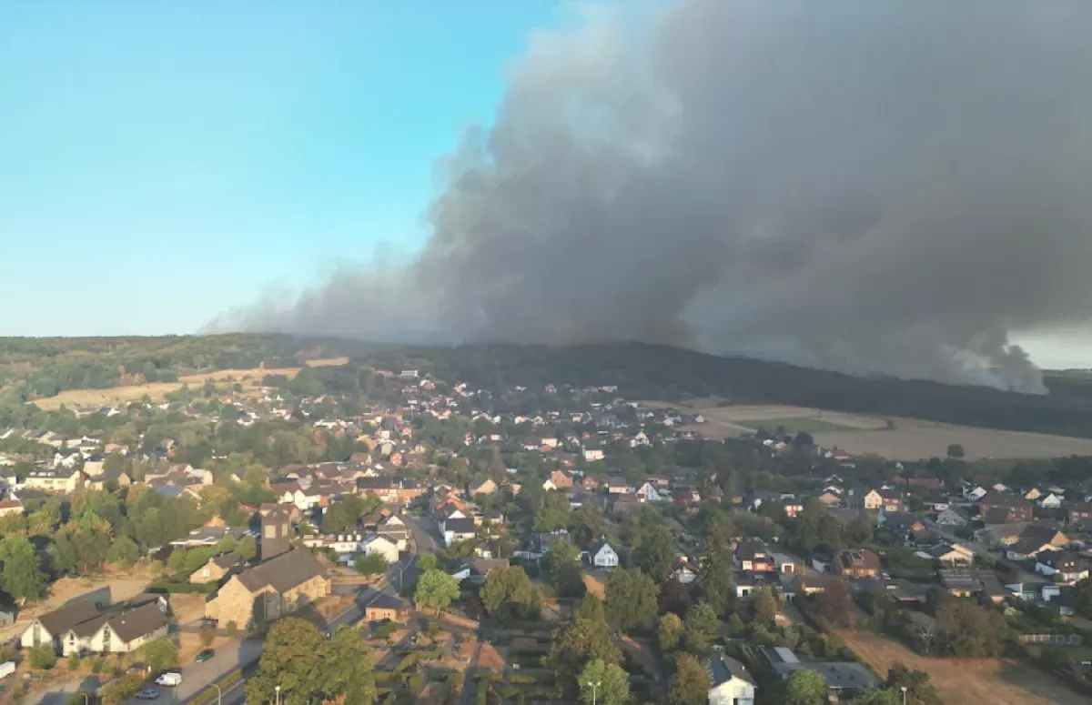 Germany evacuates entire village due to major forest fire