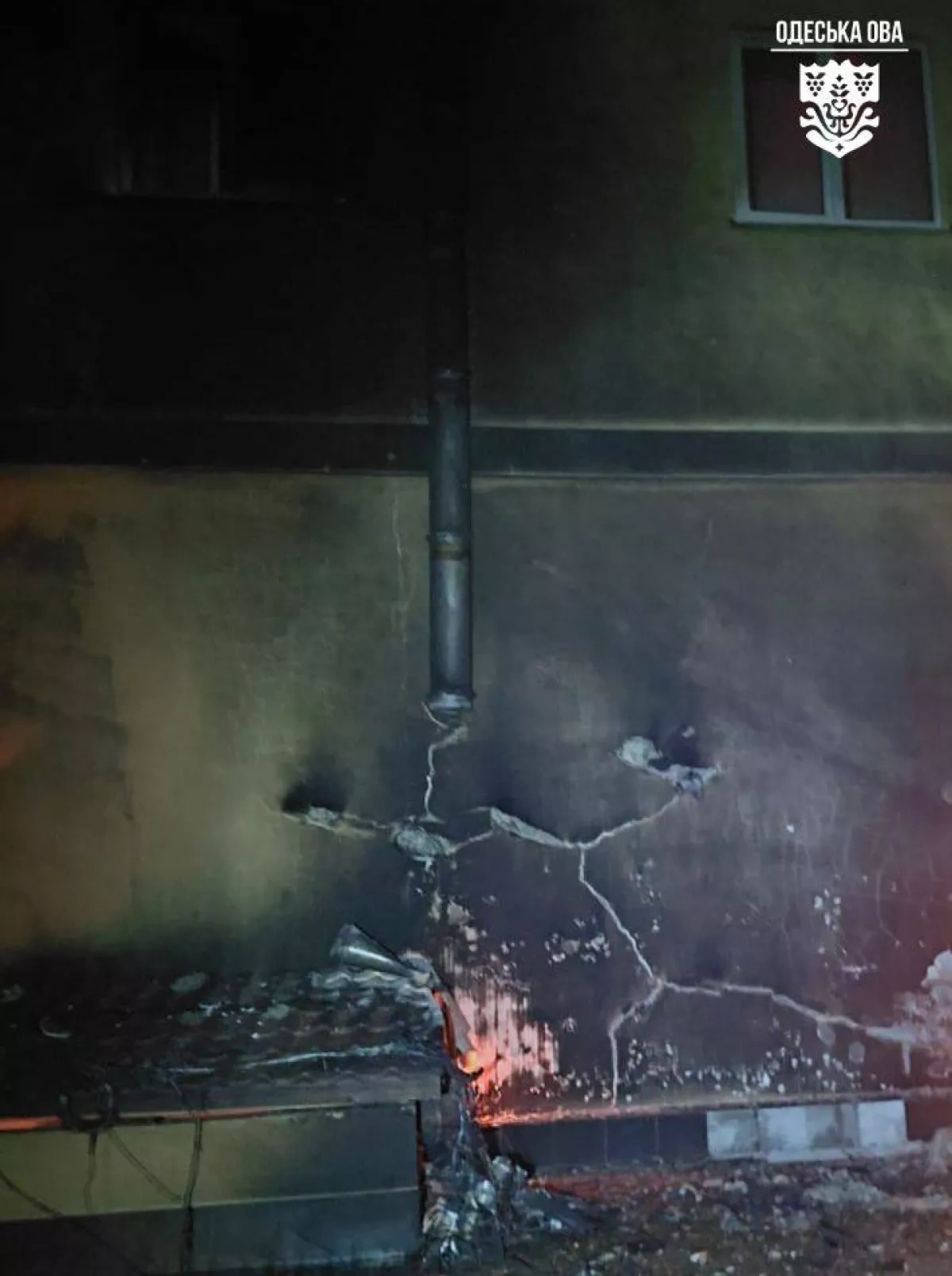 Russia strikes Ukraine's Odesa again, injuring one, damaging infrastructure PHOTO