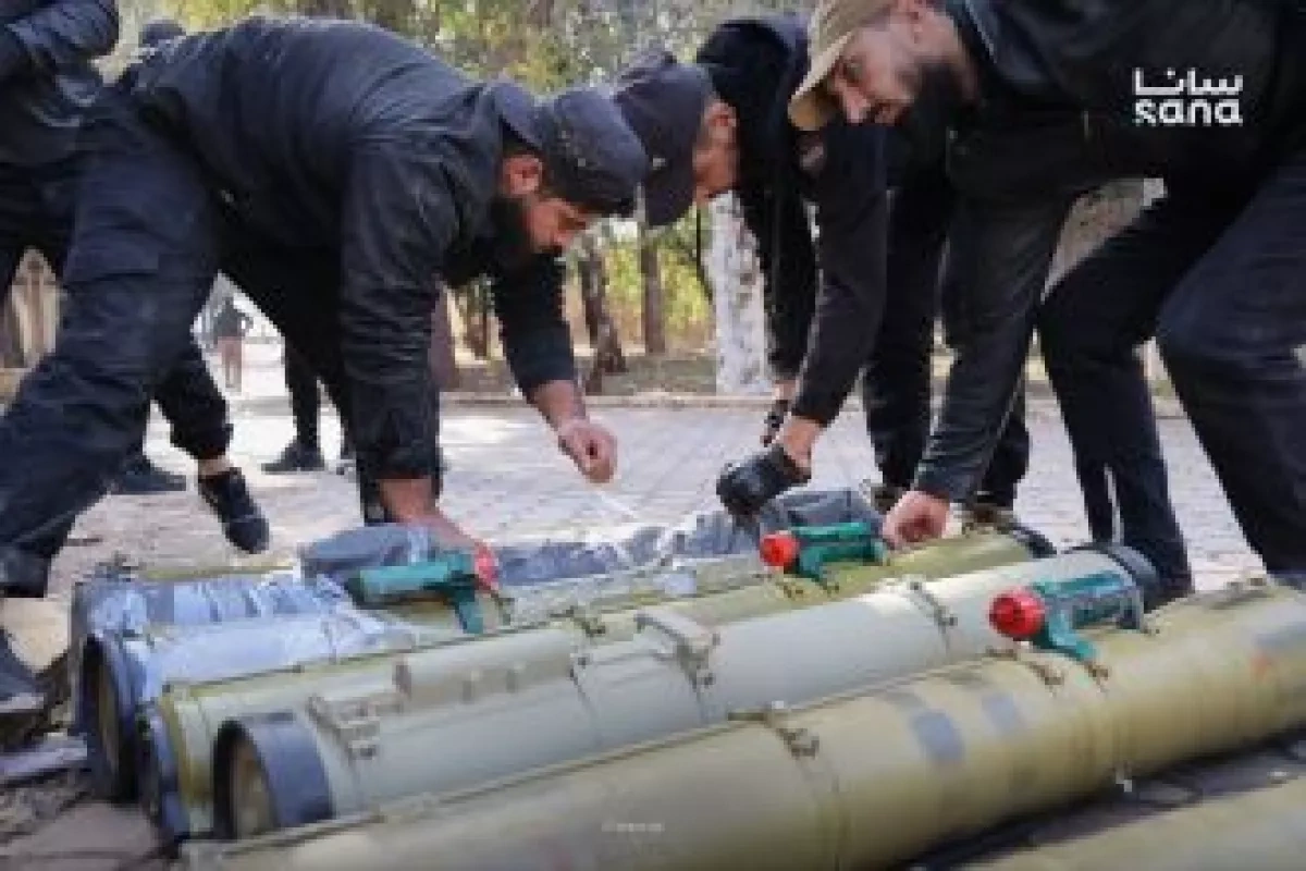 Syria thwarts major weapons smuggling attempt into Lebanon PHOTO
