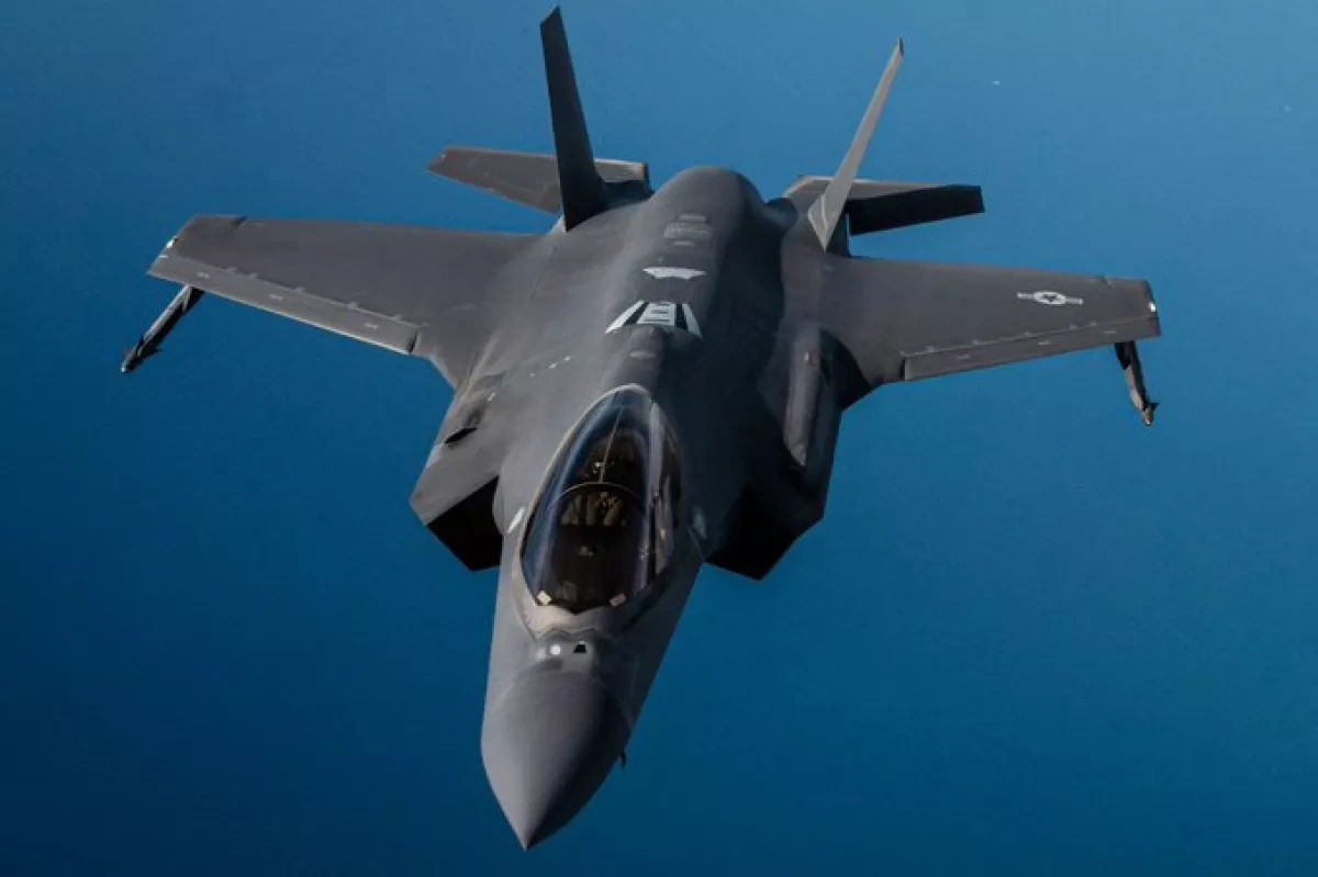 CENTCOM: US F-35A conducts patrol over waters near Strait of Hormuz