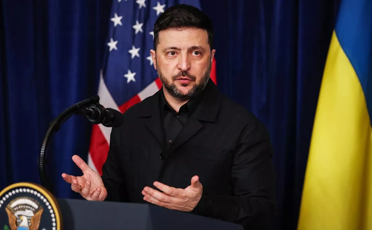 Zelensky slams Russia’s drone attack claims as “fabricated pretext” for strikes