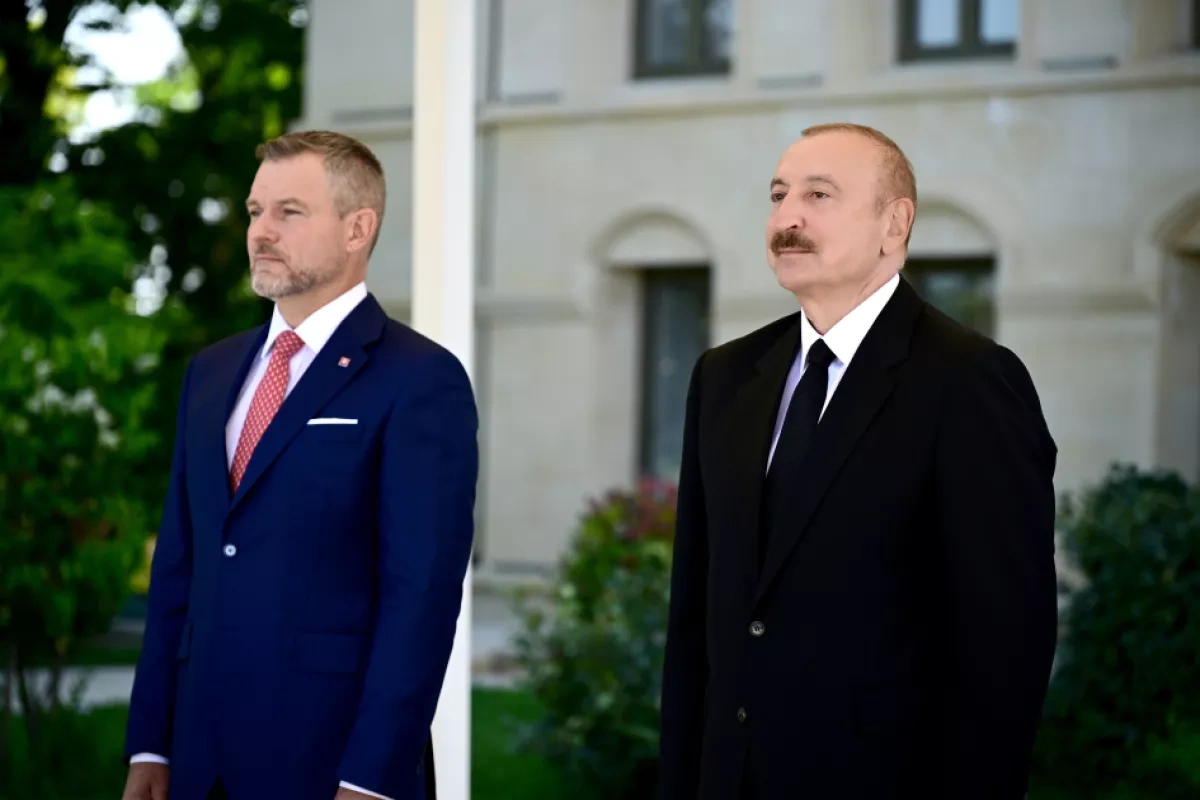 Azerbaijan holds official ceremony in Shusha for Slovak president PHOTO