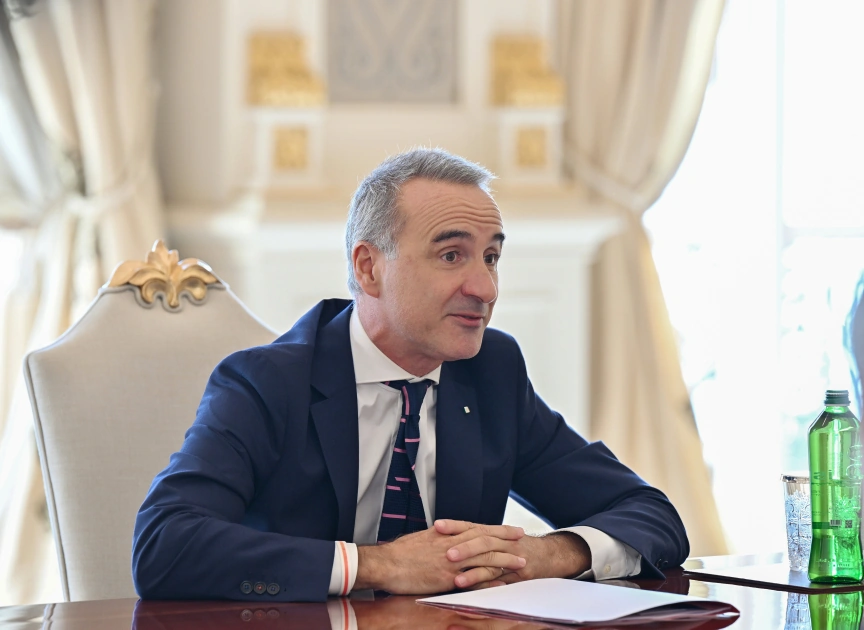 President Ilham Aliyev receives President of OSCE Parliamentary Assembly (PHOTO)