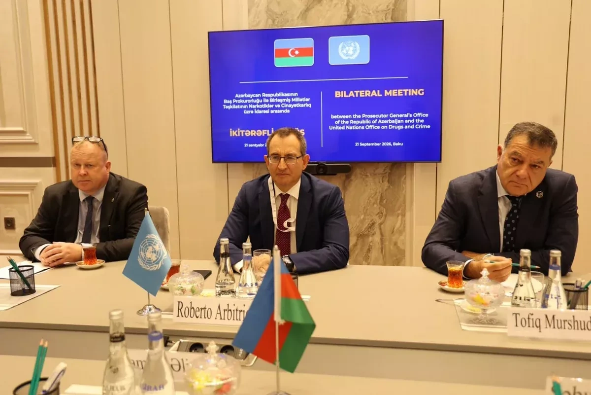 Azerbaijan, UNODC discuss cooperation on counterterrorism PHOTO