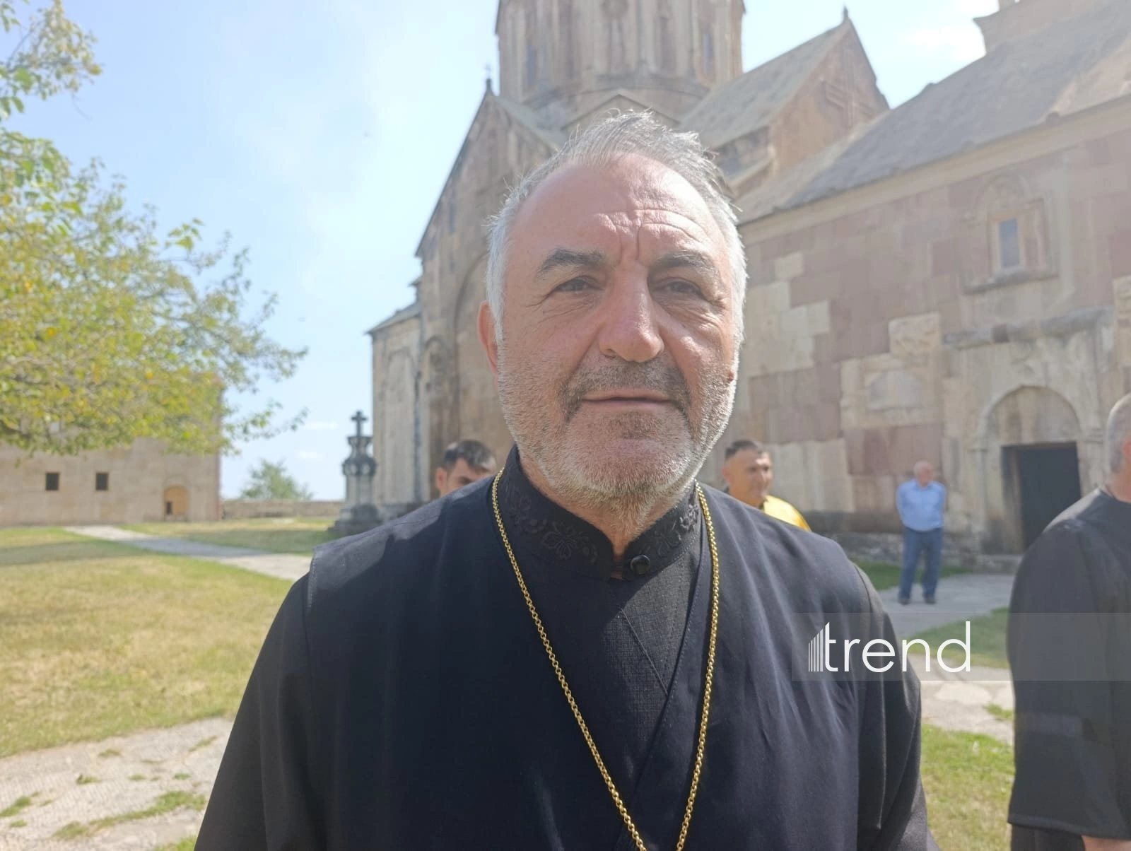 Albanian-Udi Community shares joy at Ganjasar Monastery visit in Aghdara
