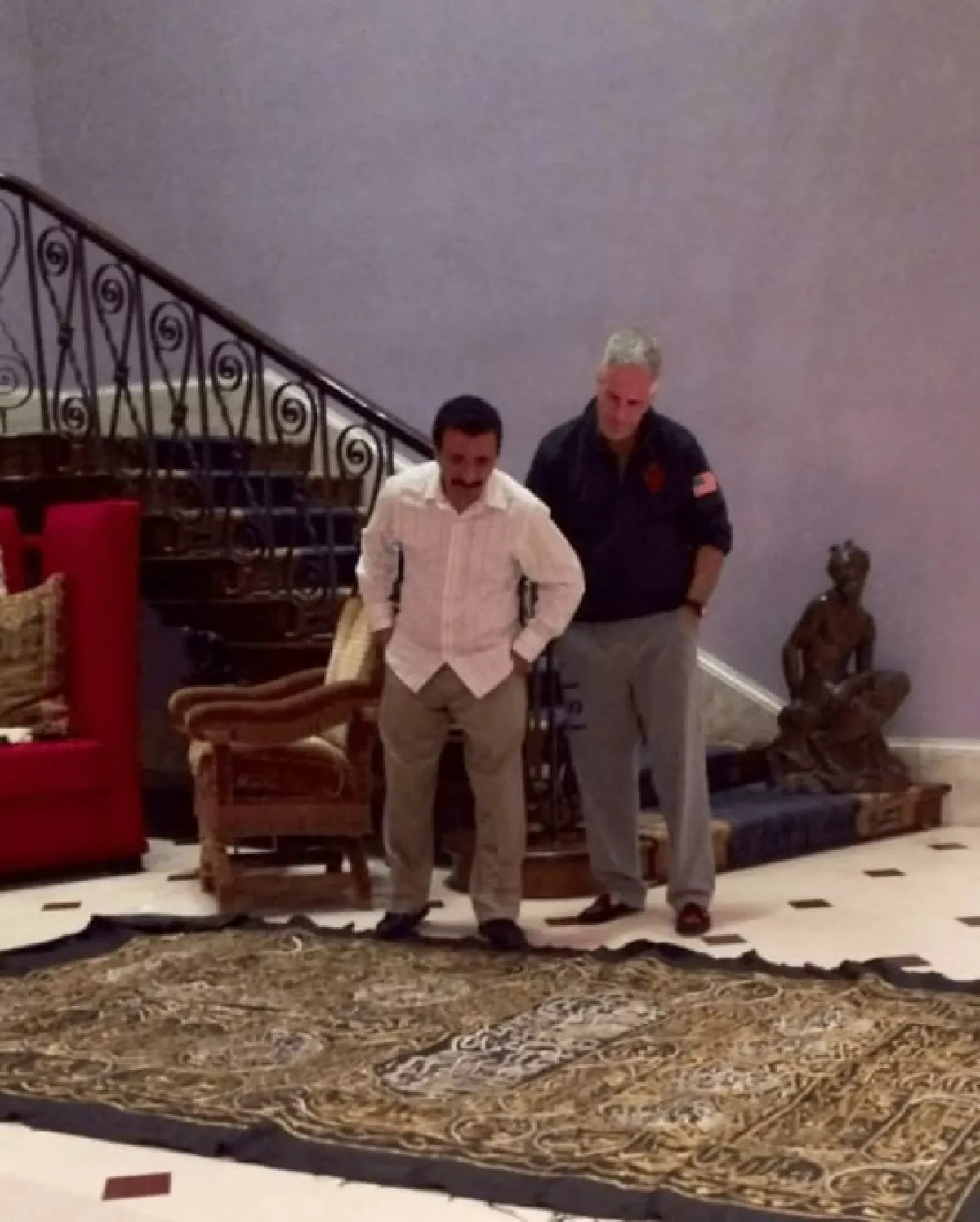 NYT: Epstein acquired items from Islam’s holiest site for island "mosque" PHOTO