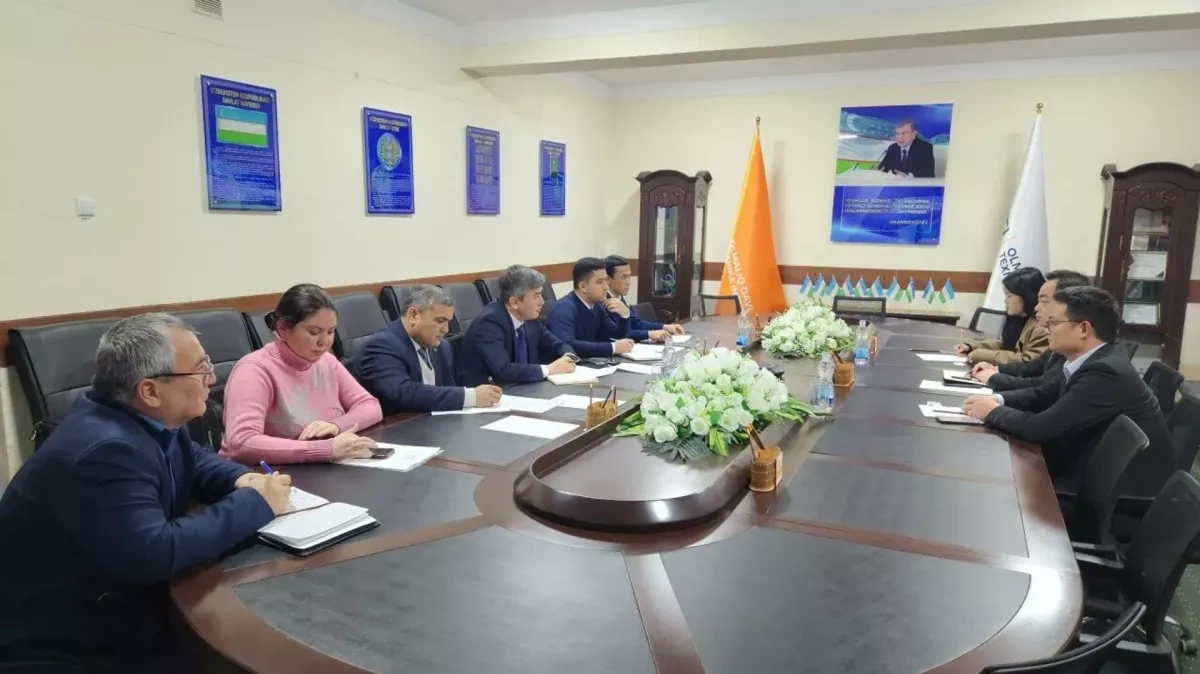 Chinese cement giant to train specialists in Uzbekistan