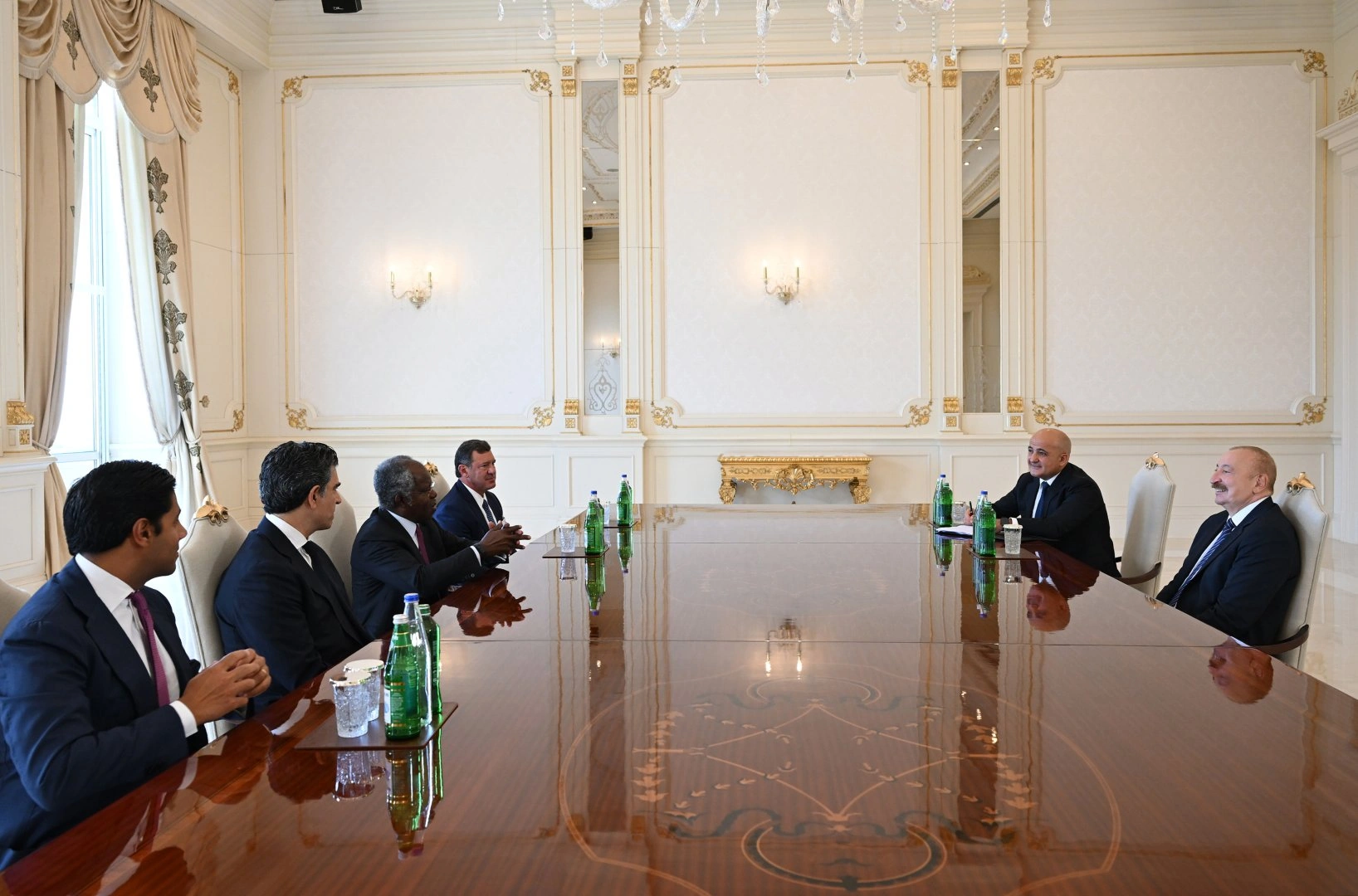 3 global investment giants received by President Ilham Aliyev manage trillions in assets - details (PHOTO)