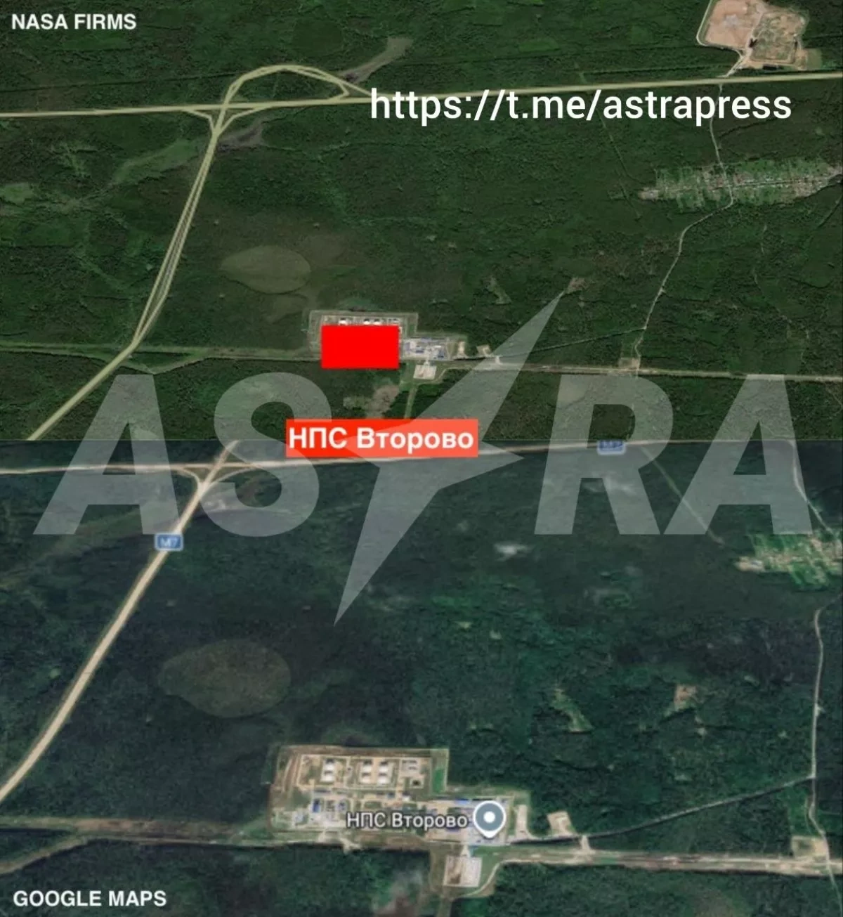 ASTRA: Fire broke out at key oil transit hub in Russia’s Vladimir region PHOTO