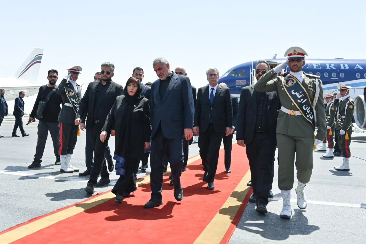 Azerbaijani delegation attends farewell ceremony for Seyyed Ali Khamenei (PHOTO)
