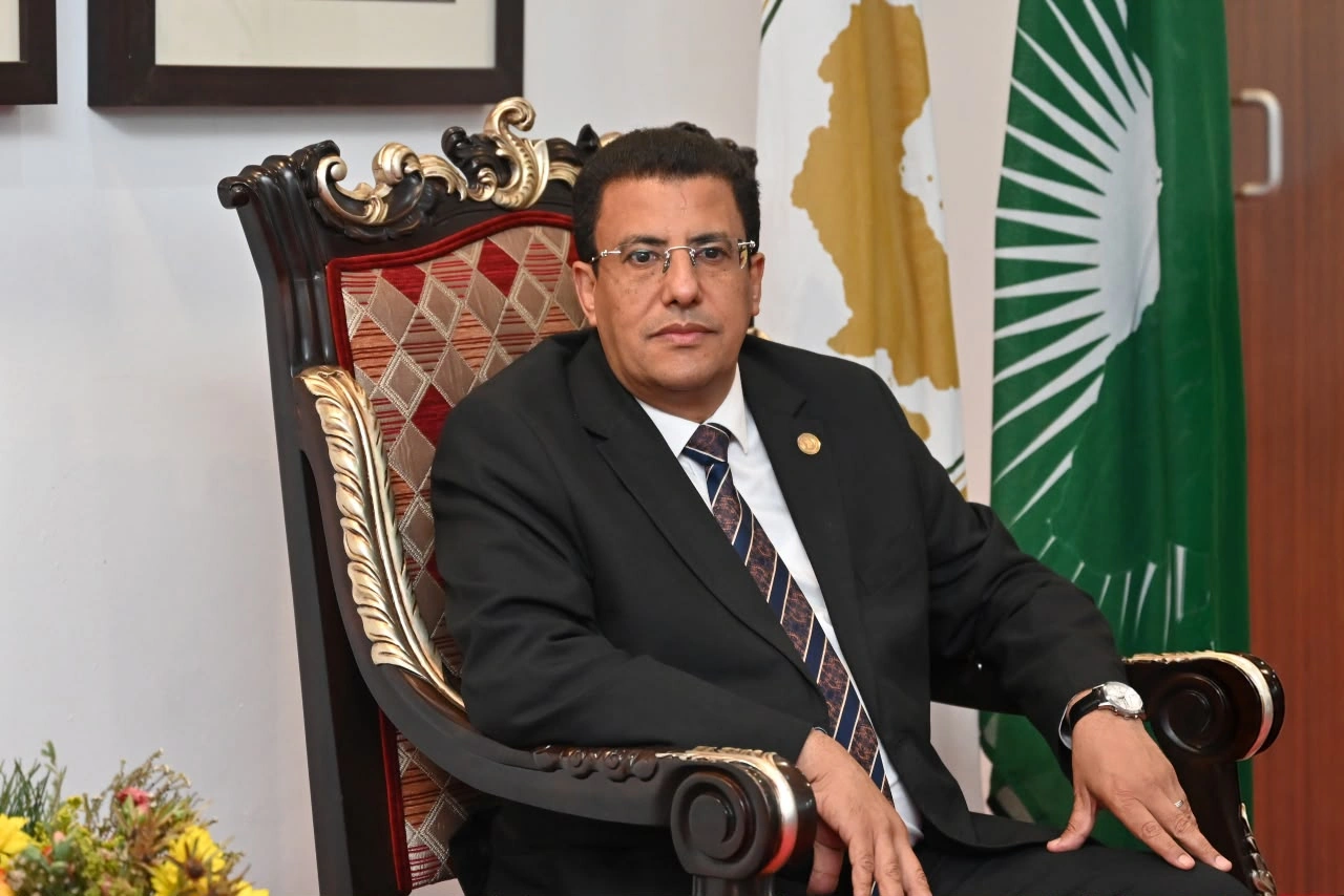 Azerbaijan's Parliament Speaker meets President of Pan-African Parliament (PHOTO)