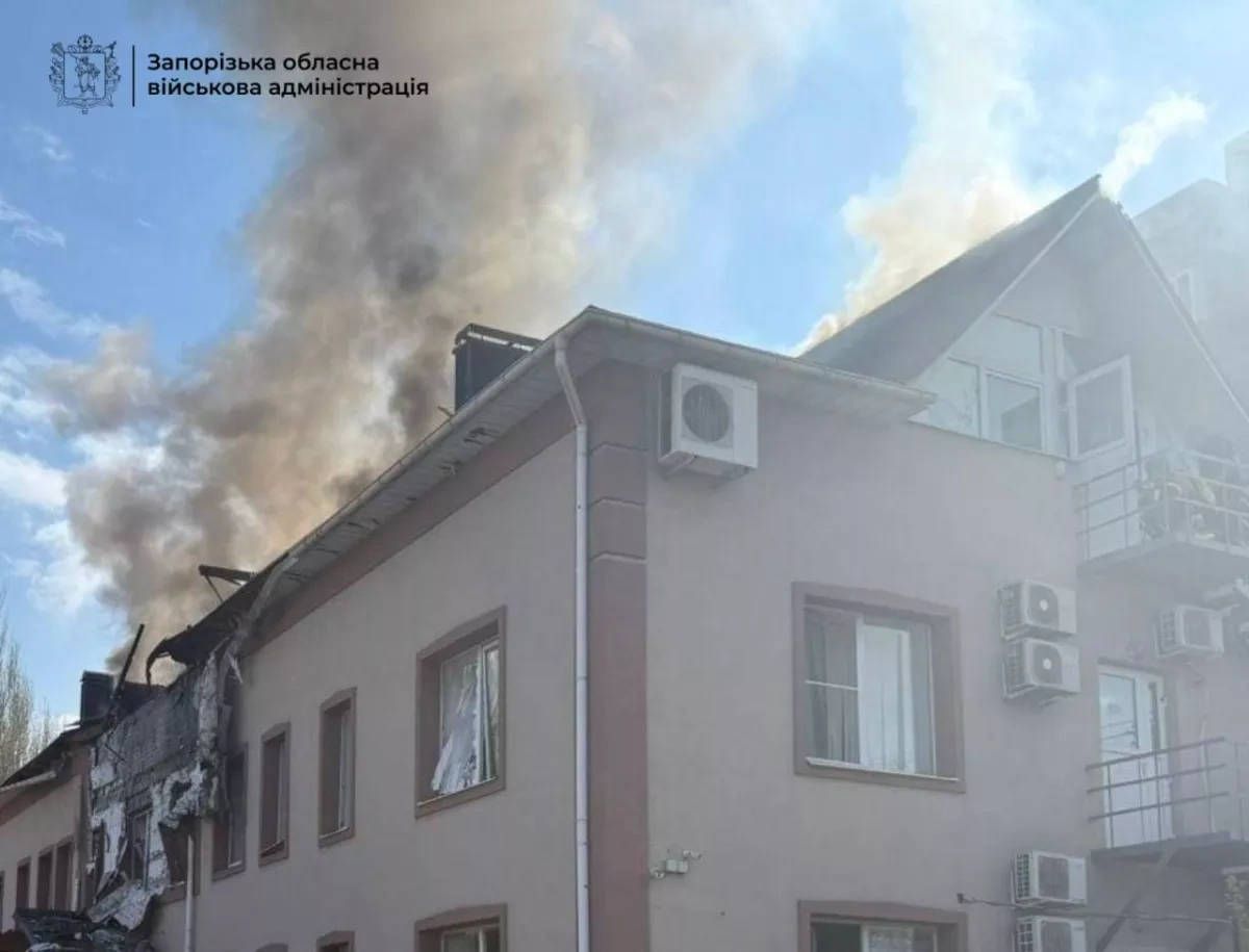 Russian strike injures teen, damages homes, industry in Ukraine's Zaporizhzhia PHOTO/VIDEO