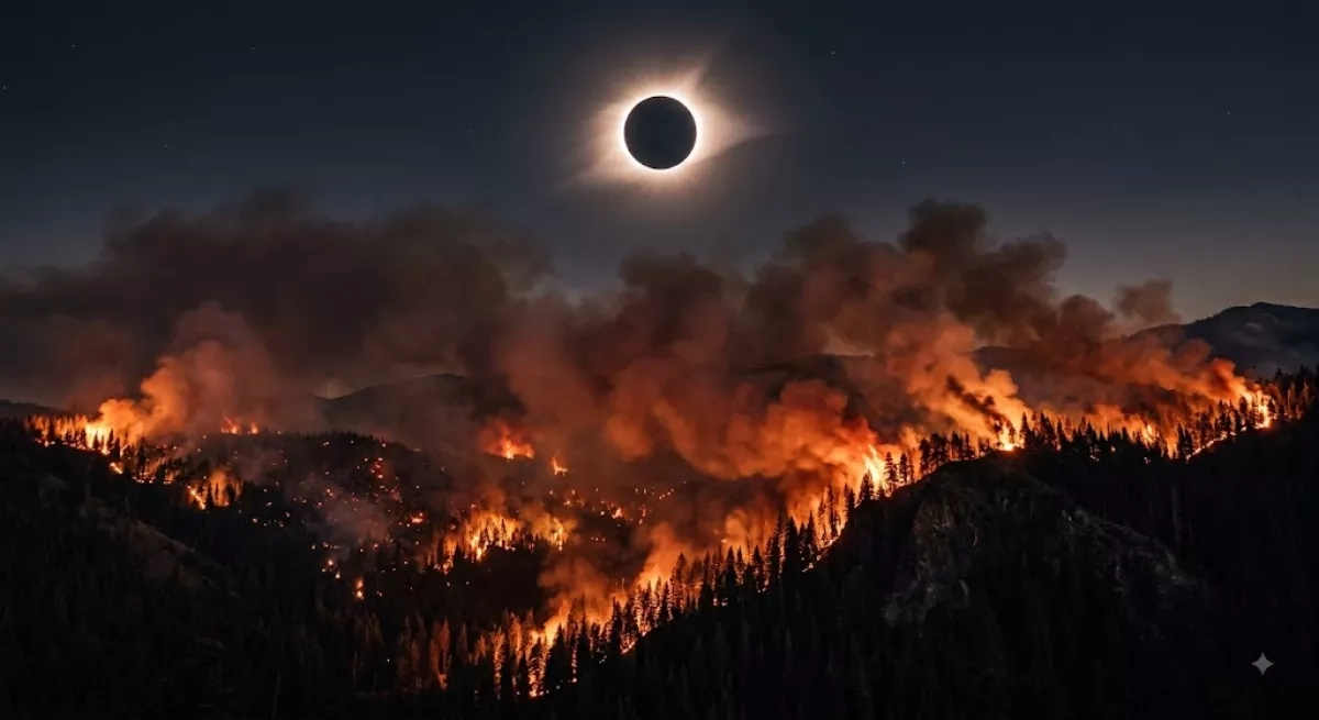 Spain faces risk of wildfires during eclipse, meteorological agency warns