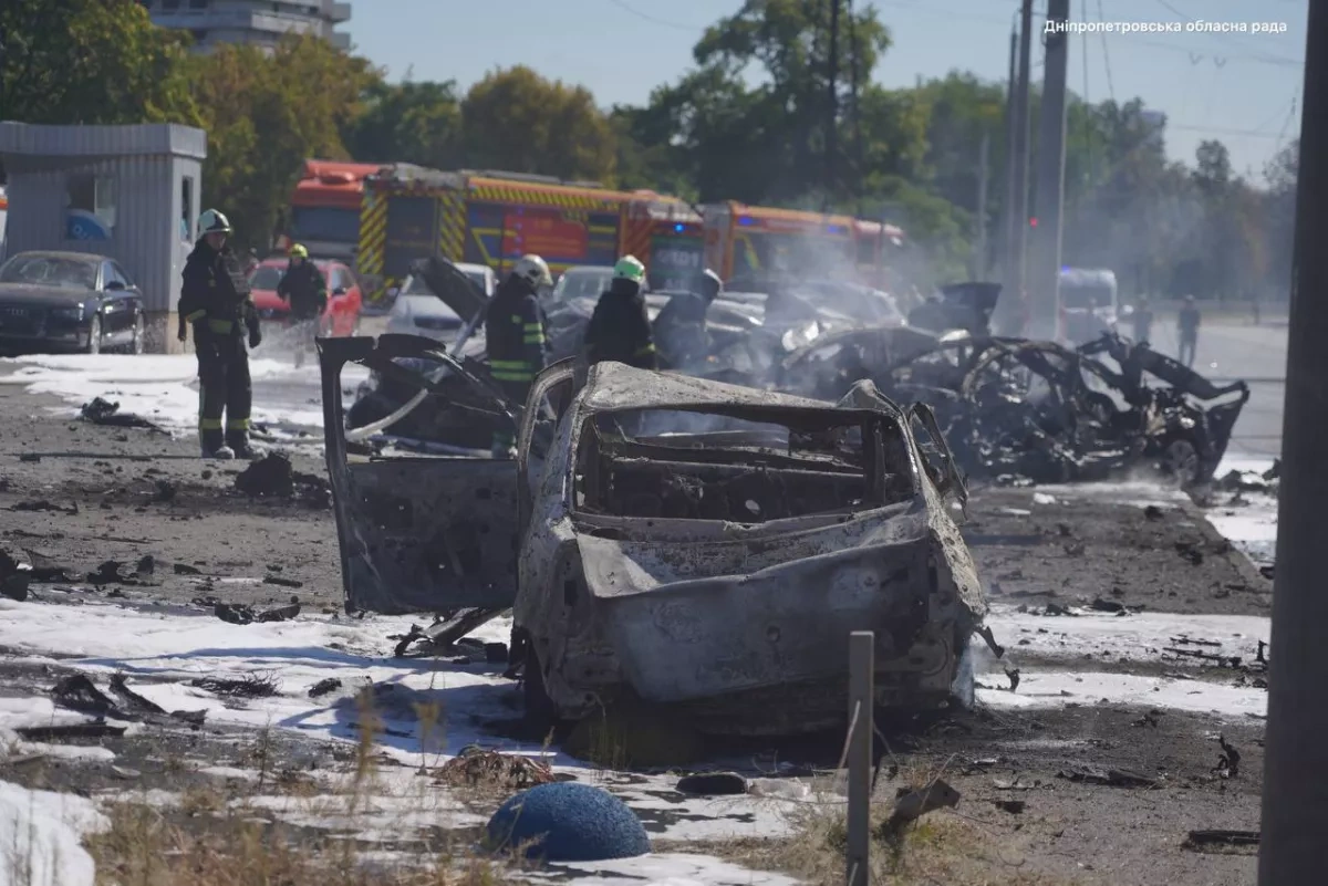 Russian attack on Dnipro food plant kills two, injures five PHOTO / VIDEO / UPDATED