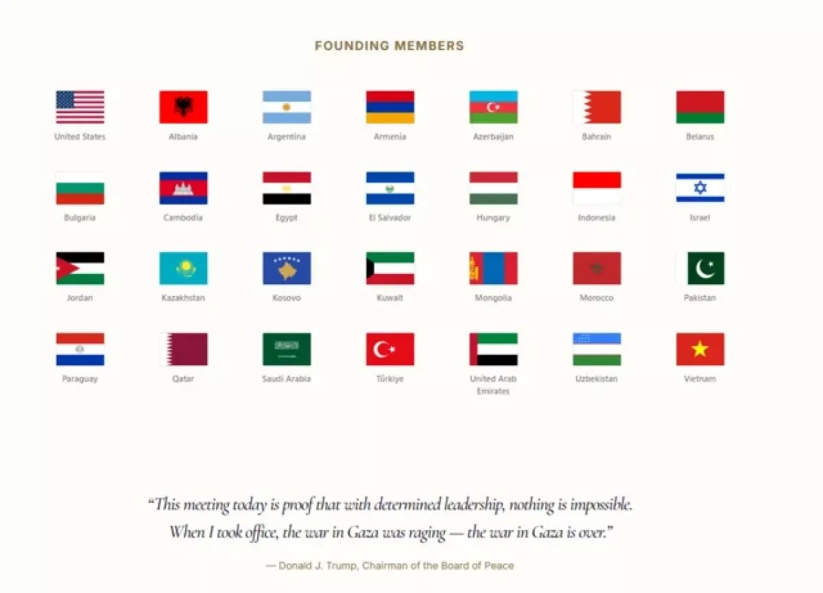 Official Board of Peace website launches with charter, core principles PHOTO