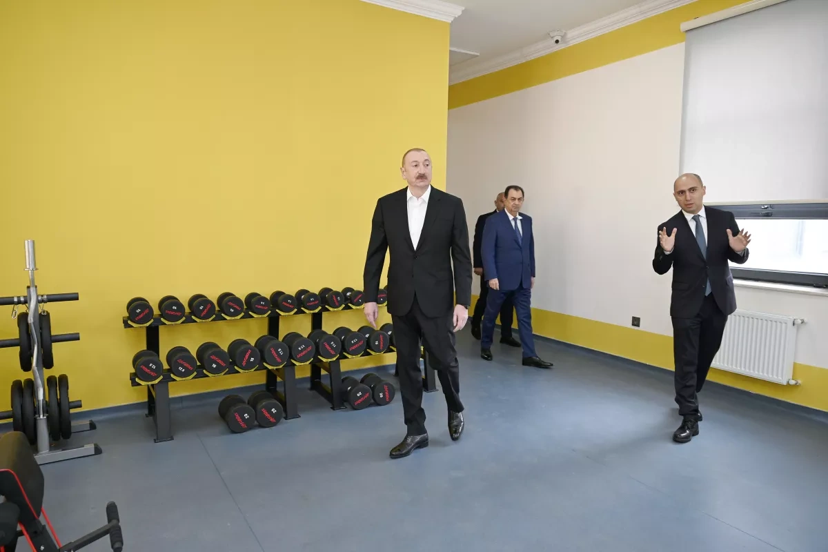President Aliyev attends opening of Lankaran State Vocational Education Centre PHOTO