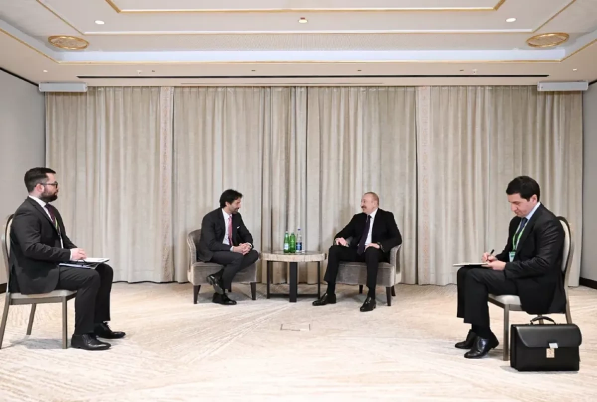 Azerbaijani president, Slovak deputy PM discuss expansion of bilateral ties Photo