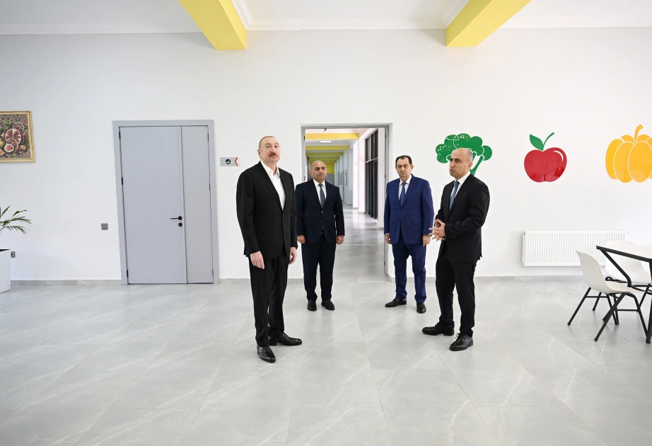 President Ilham Aliyev attends inauguration of Lankaran State Vocational Education Center (PHOTO)