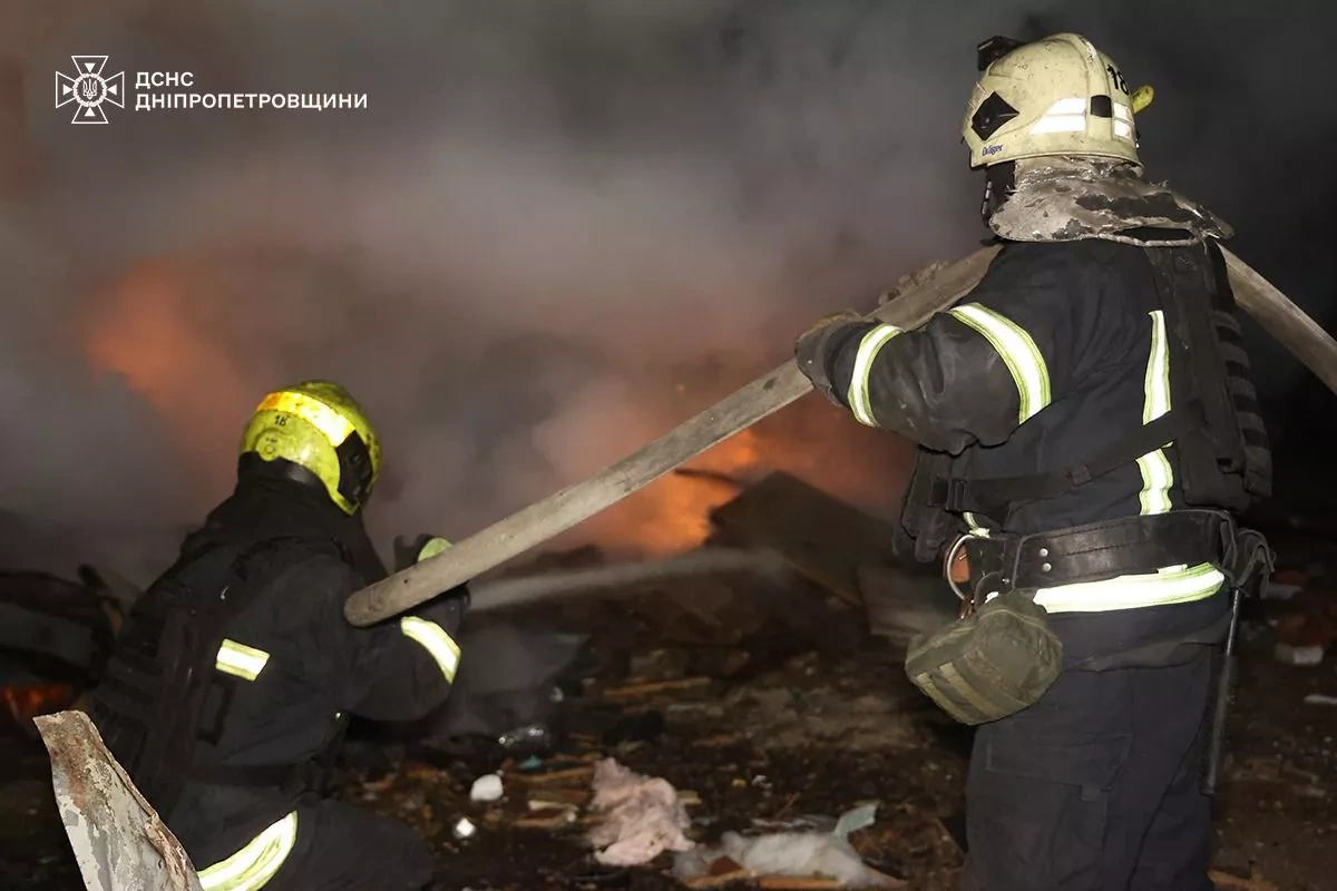 Overnight drone strikes in Ukraine's Dnipropetrovsk leave three injured PHOTO