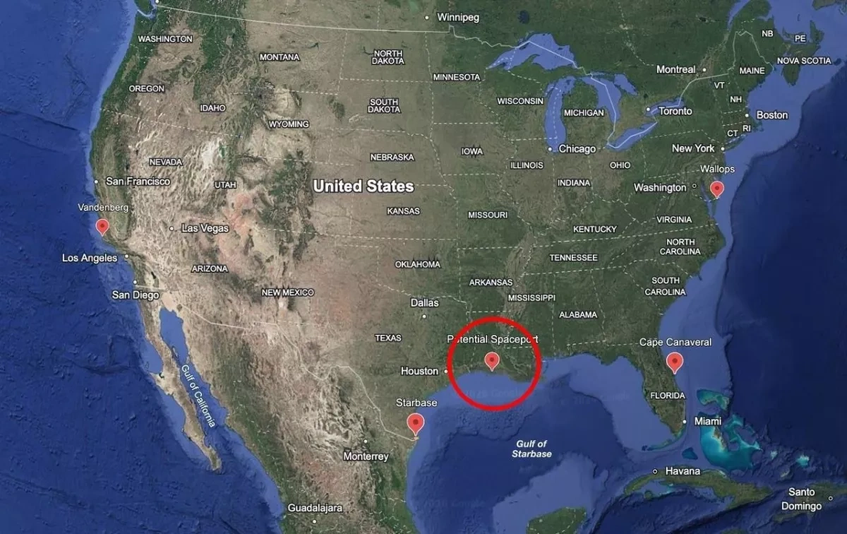 SpaceX plans $100 billion Louisiana launch site for Starship PHOTO / VIDEO