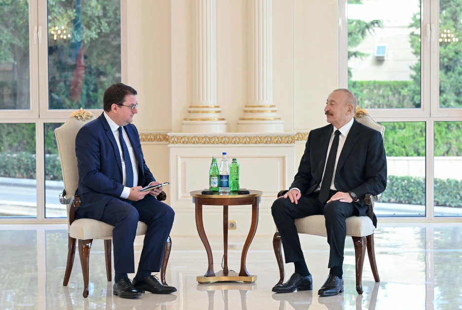 President Ilham Aliyev receives Austria's newly appointed ambassador to Azerbaijan (PHOTO/VIDEO)