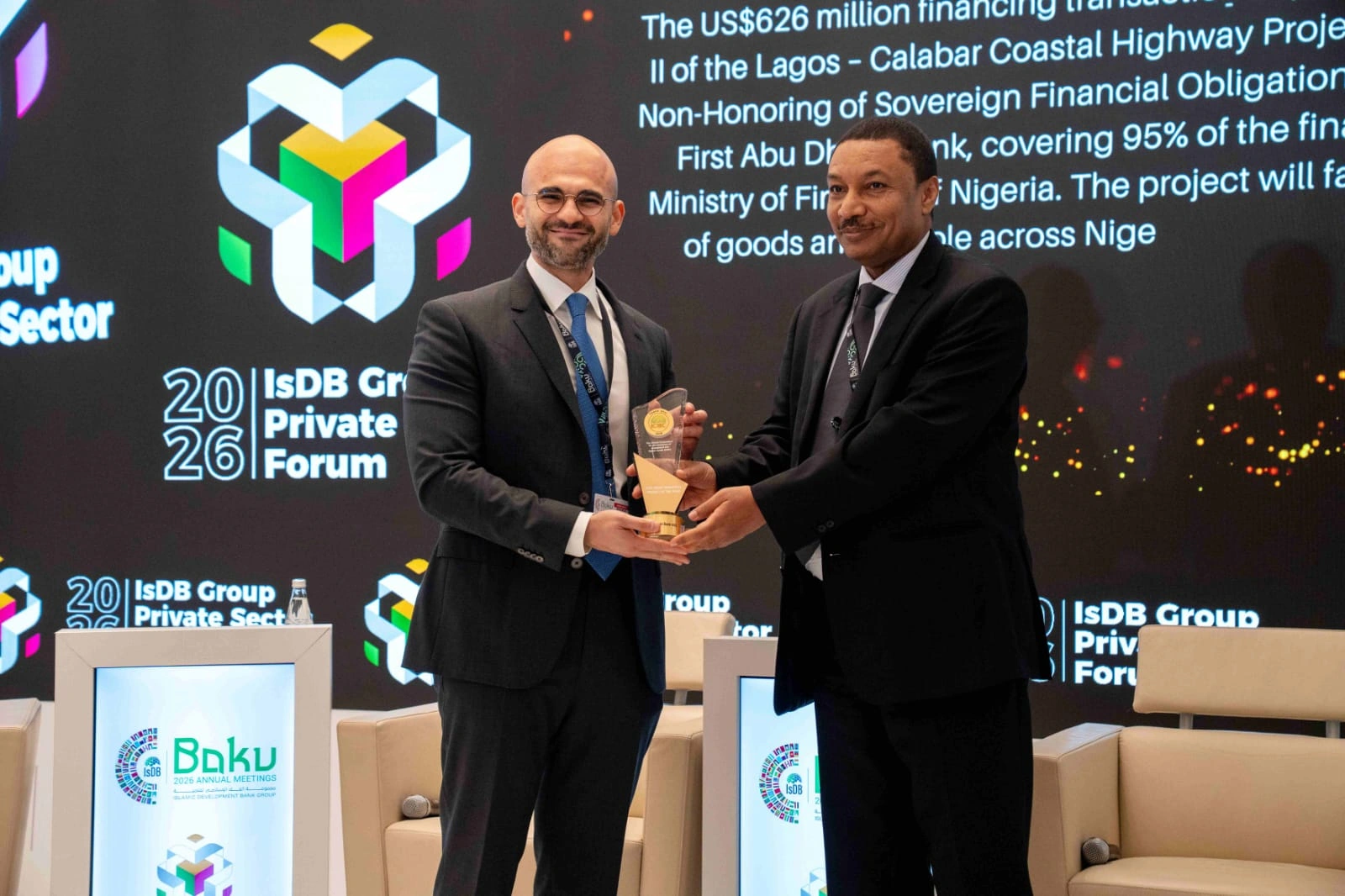 ICIEC awards FAB, Standard Chartered and Agrobank for landmark infrastructure and trade finance transactions (PHOTO)