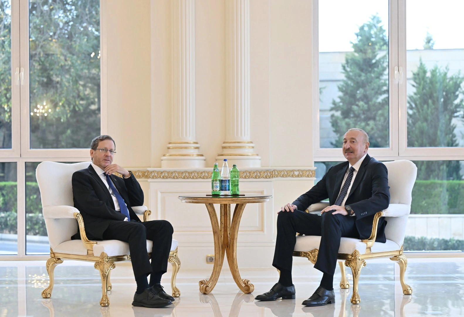 President Ilham Aliyev meets with President of Israel