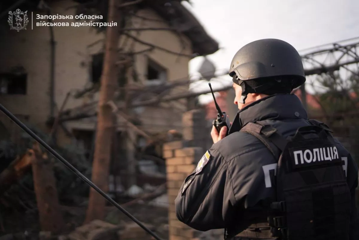 Homes damaged and residents wounded in Russian attack on Zaporizhzhia photo / video