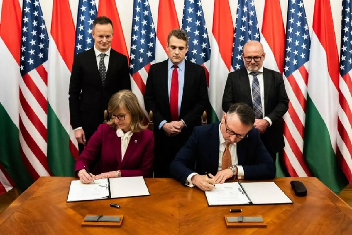 Hungary signs five-year deal to import American LNG
