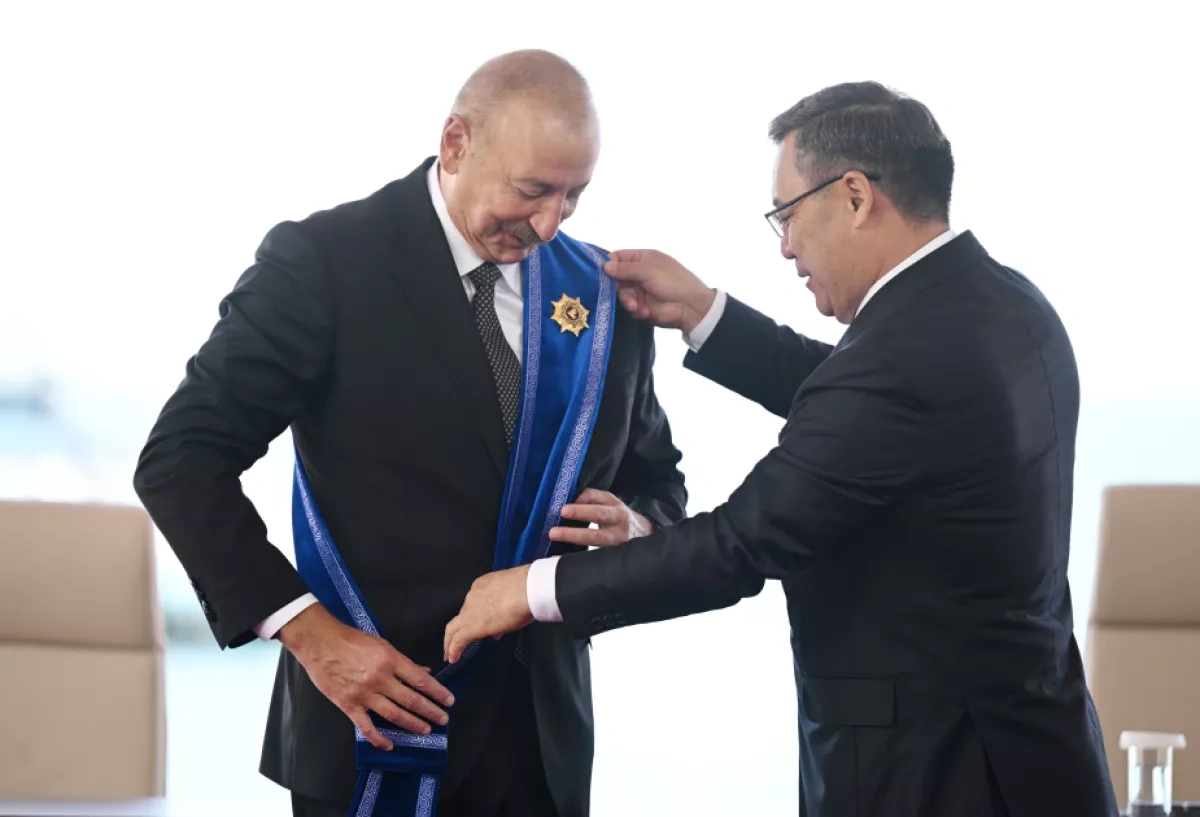 Azerbaijani president credits Zhaparov with driving Kyrgyzstan's rapid rise PHOTO/UPDATED