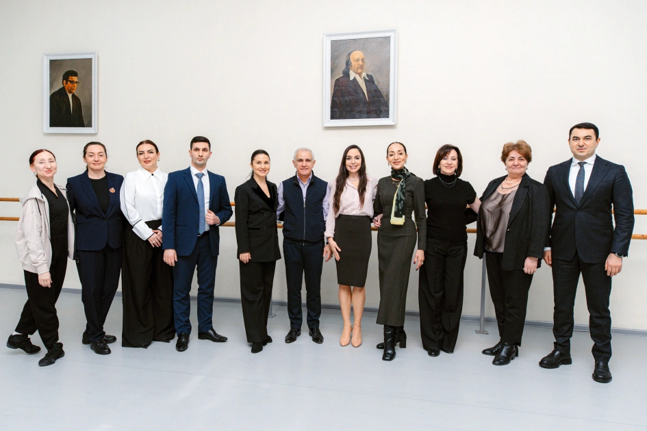 Leyla Aliyeva visits Baku Choreography Academy (PHOTO)