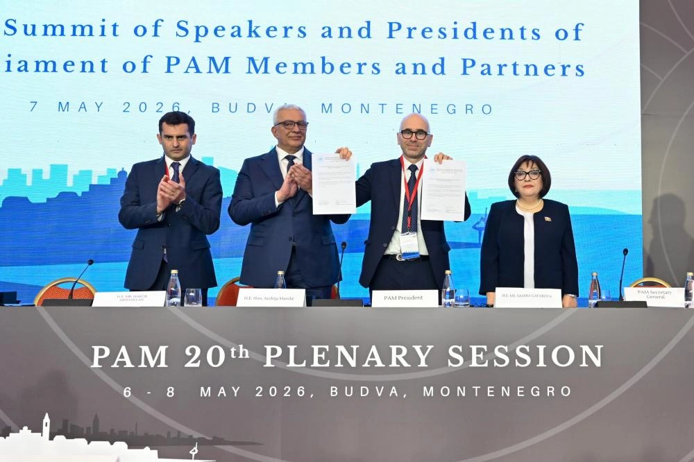 Azerbaijani Parliament gains observer status at PAM (PHOTO)