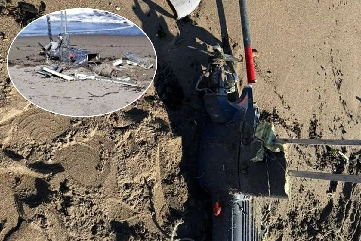 Unidentified  drone found on Türkiye’s Black Sea coast